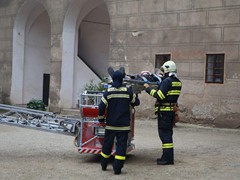 Cvičení  IZS na zámku_18